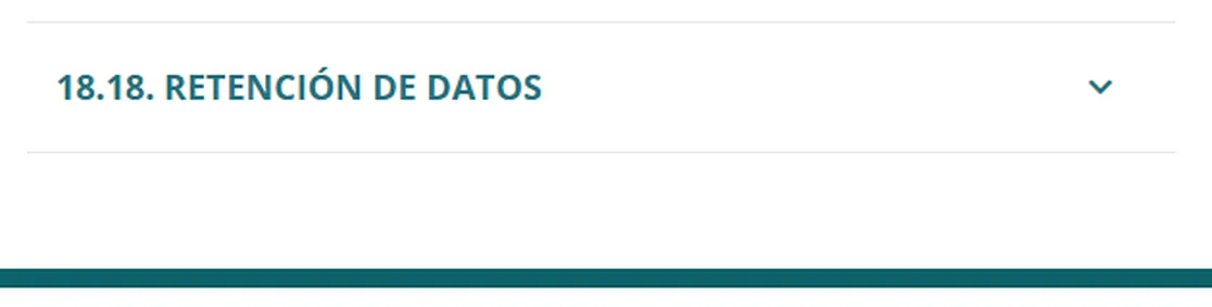 Sección 18 de los términos de 22Bet, política de privacidad: debido a las regulaciones contra el blanqueo de dinero en jurisdicciones de juego con licencia en la Unión Europea, la empresa conserva los datos personales de los jugadores